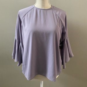 NWT Forever 21 Blouse with flare sleeves